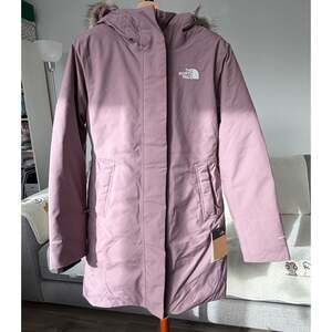 The North Face Women's Arctic Parka 600-Fill Down Jacket Midnight Mauve